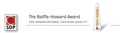 The Raiffa-Howard Award